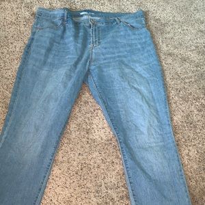 light blue light weight jeans
